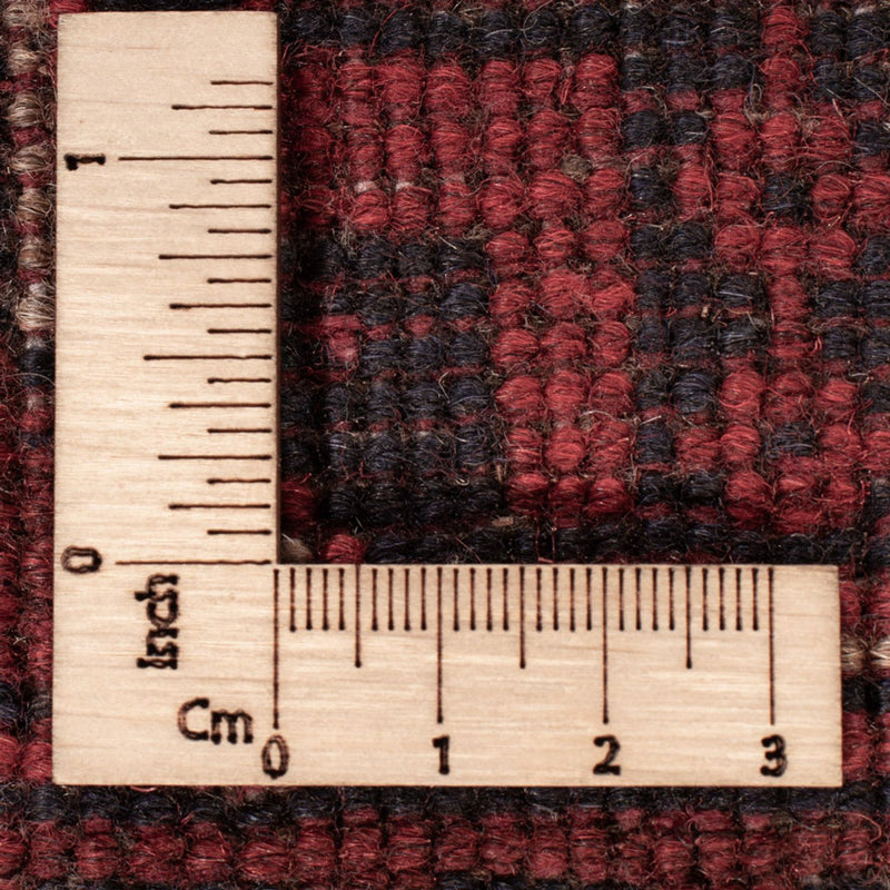 Afghan Rug - Kunduz - 201 x 130 cm - dark red