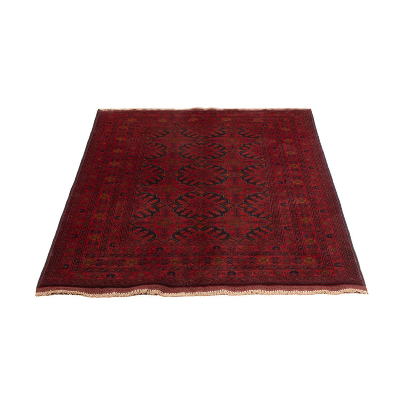 Afghan Rug - Kunduz - 193 x 124 cm - dark red