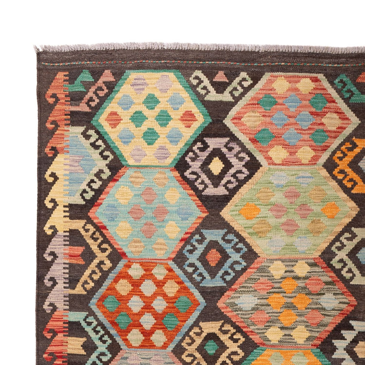 Kilim Maimana Rug 204x297cm - Wool Rug