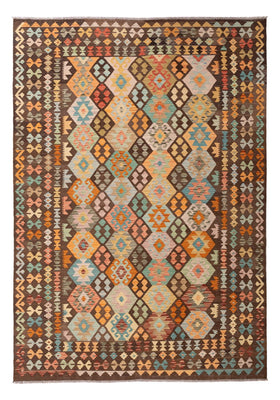 Kelim Rug - Splash - 297 x 205 cm - multicolored