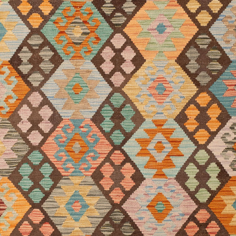 Kelim Rug - Splash - 297 x 205 cm - multicolored