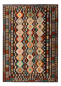Kelim Rug - Splash - 290 x 203 cm - multicolored