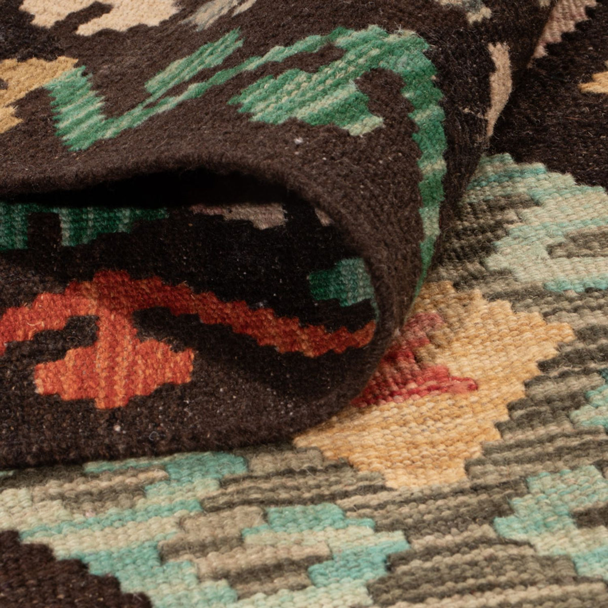 Kelim Rug - Splash - 290 x 203 cm - multicolored