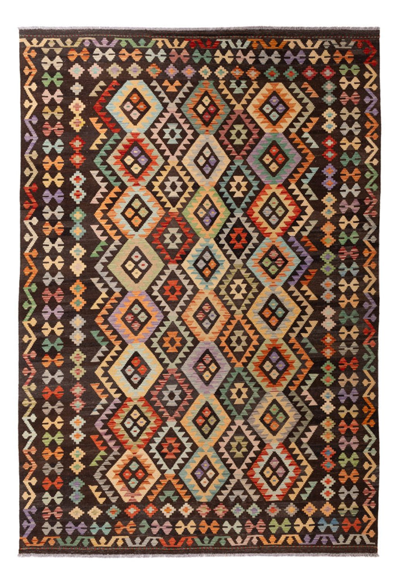 Kelim Rug - Splash - 304 x 205 cm - multicolored