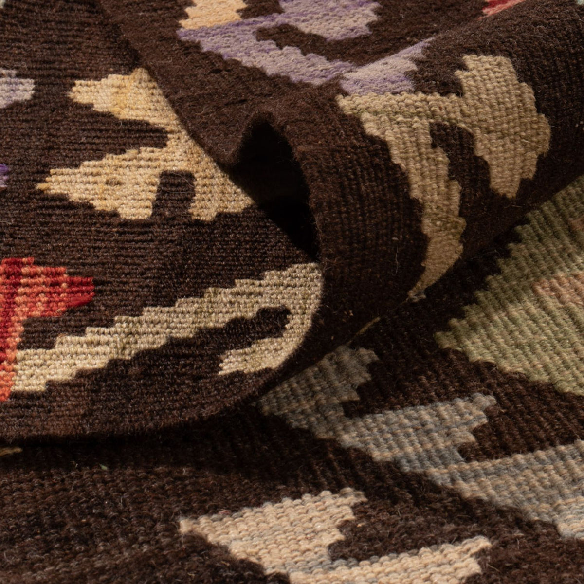 Kelim Rug - Splash - 304 x 205 cm - multicolored