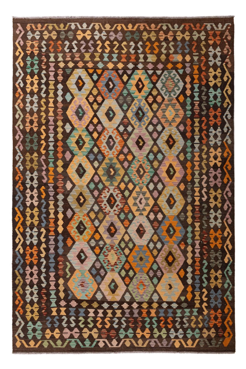 Kelim Rug - Splash - 303 x 200 cm - multicolored