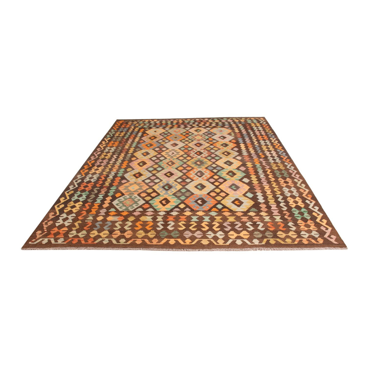 Kelim Rug - Splash - 303 x 200 cm - multicolored