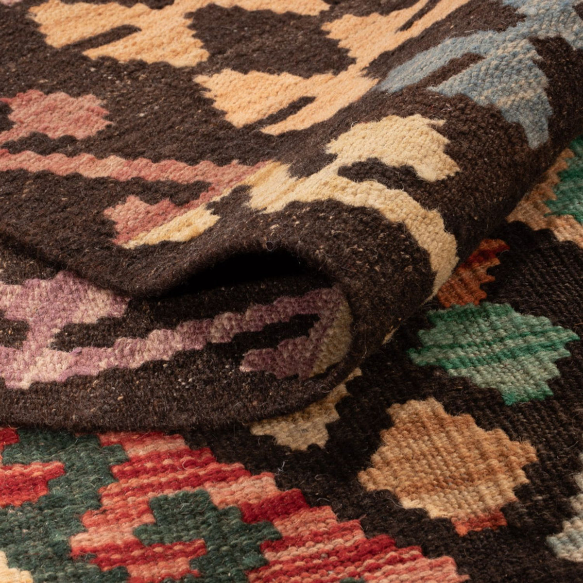 Kelim Rug - Splash - 298 x 201 cm - multicolored