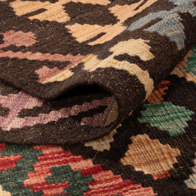 Kelim Rug - Splash - 298 x 201 cm - multicolored