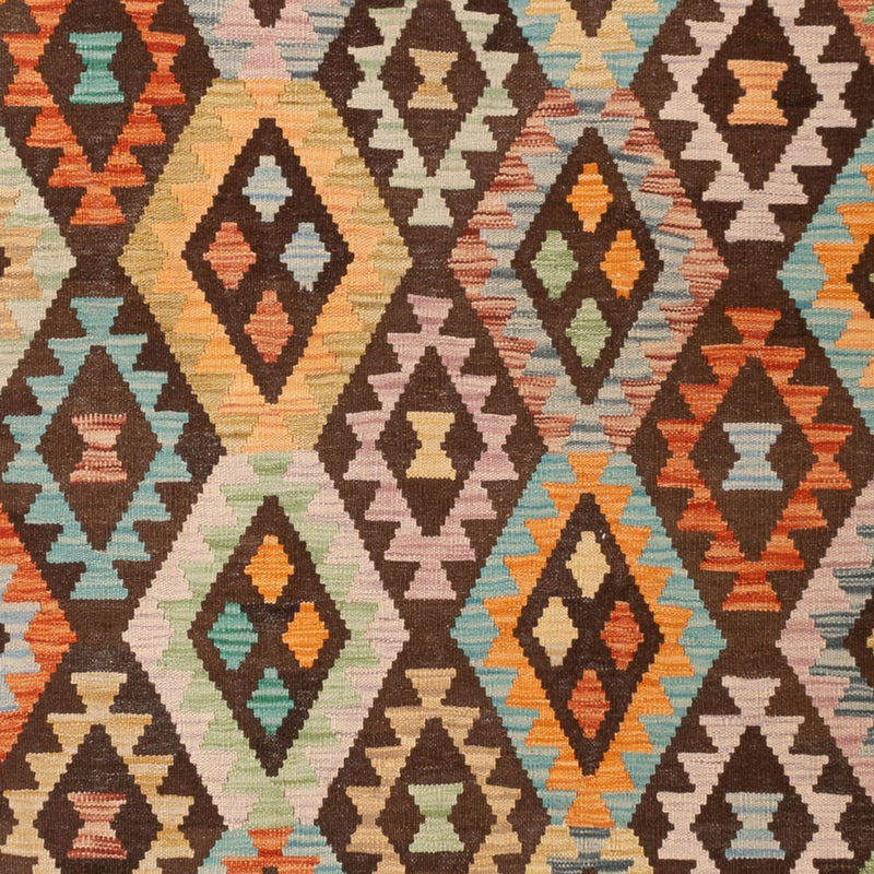 Kelim Rug - Splash - 299 x 206 cm - multicolored