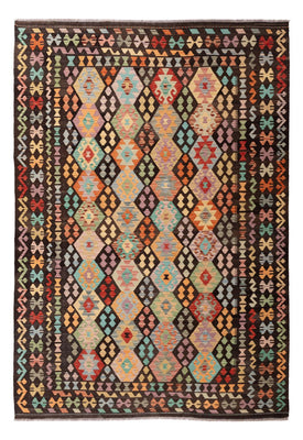 Kelim Rug - Splash - 296 x 208 cm - multicolored