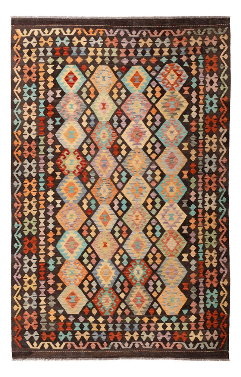 Kelim Rug - Splash - 307 x 199 cm - multicolored