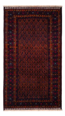 Runner Belutsch Rug - 200 x 114 cm - dark red