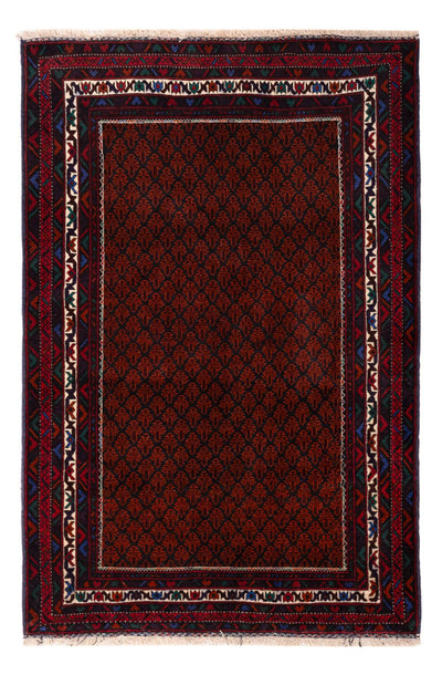Belutsch Rug 123x188cm - Oriental Rug - dark red