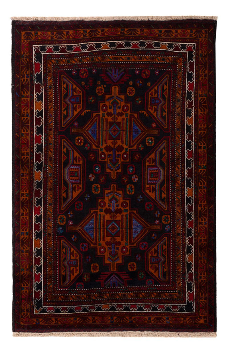 Belutsch Rug - 183 x 123 cm - dark red