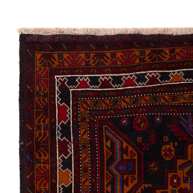 Belutsch Rug - 183 x 123 cm - dark red