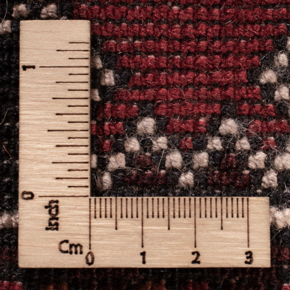 Belutsch Rug - 183 x 123 cm - dark red