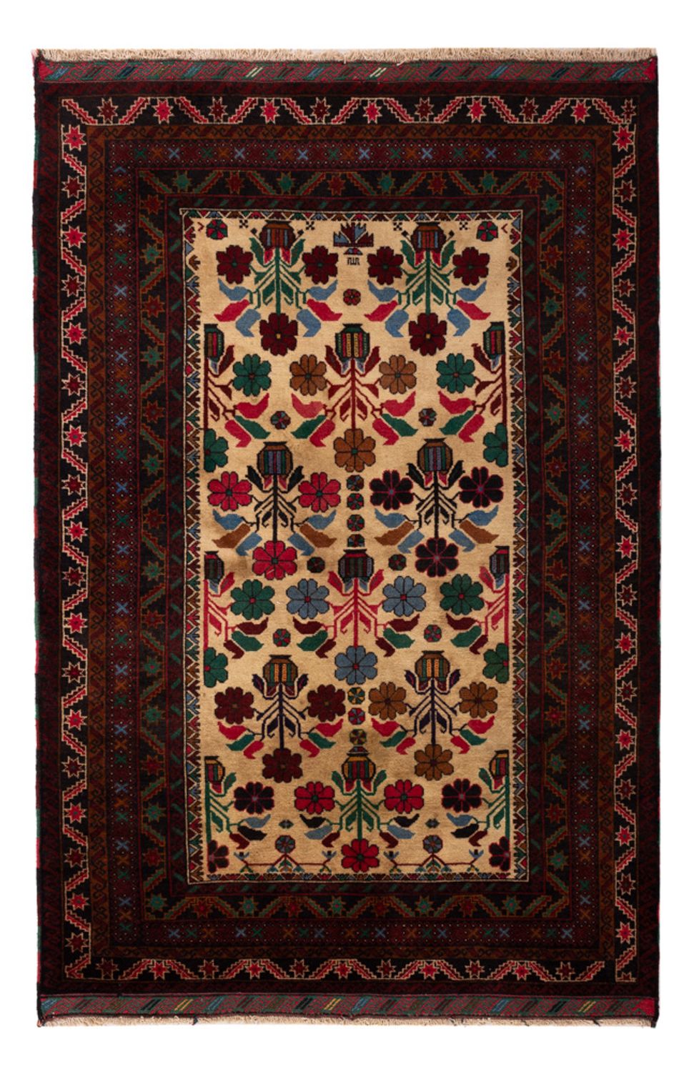 Belutsch Rug - 177 x 117 cm - multicolored