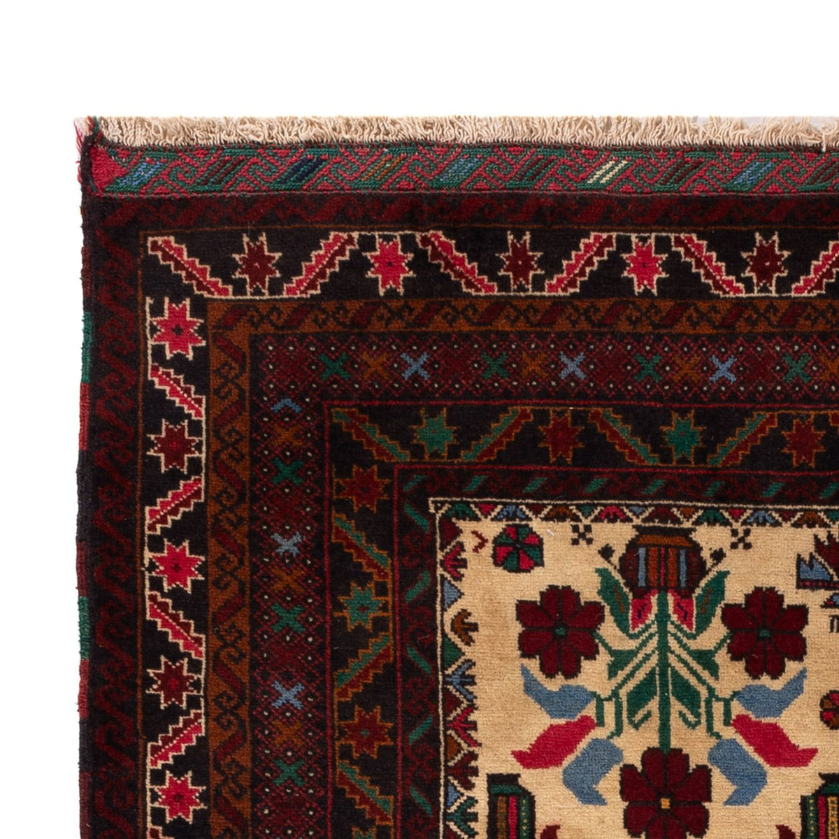 Belutsch Rug - 177 x 117 cm - multicolored