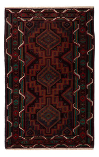 Belutsch Rug - 183 x 114 cm - dark red