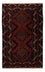 Belutsch Rug - 183 x 114 cm - dark red