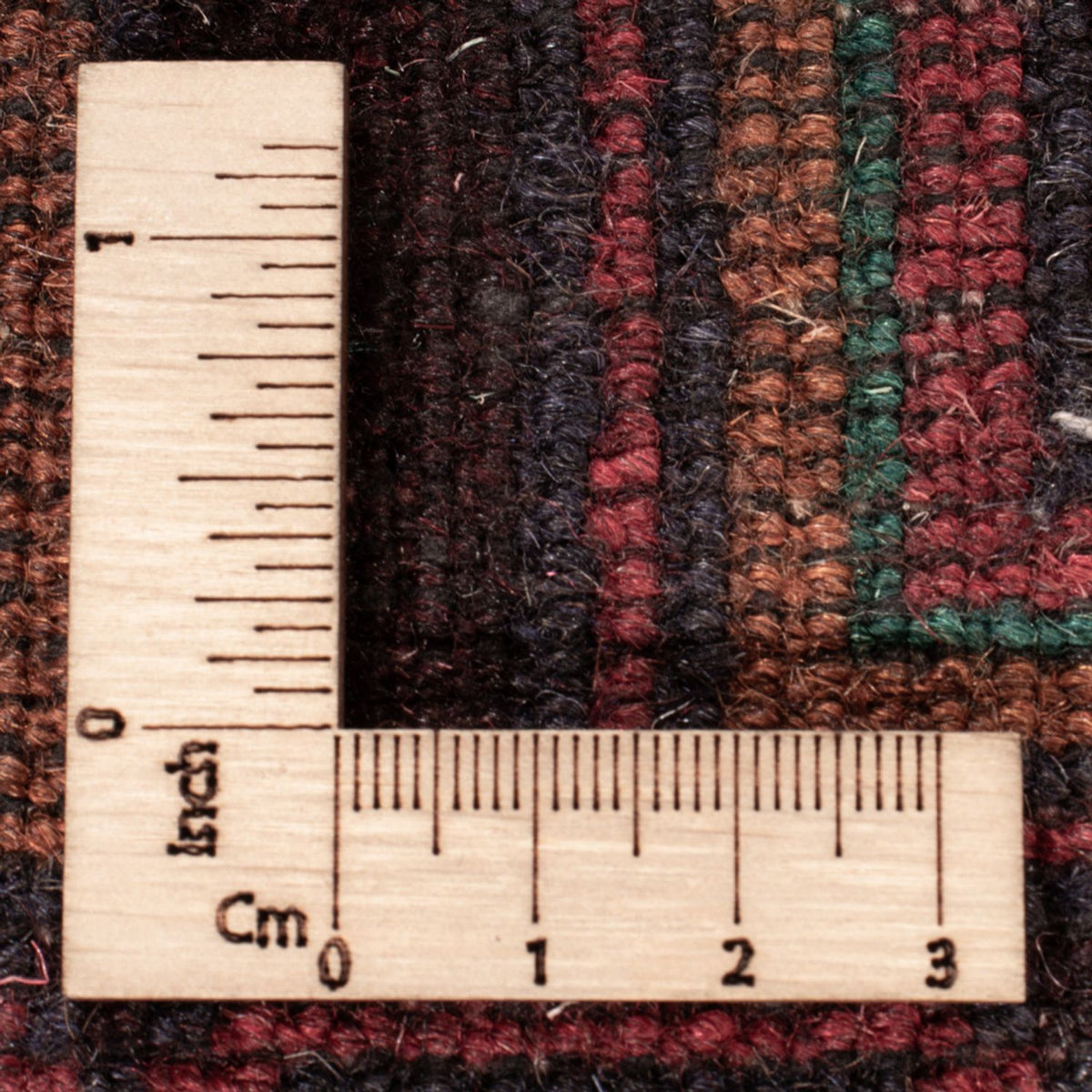 Belutsch Rug - 183 x 114 cm - dark red