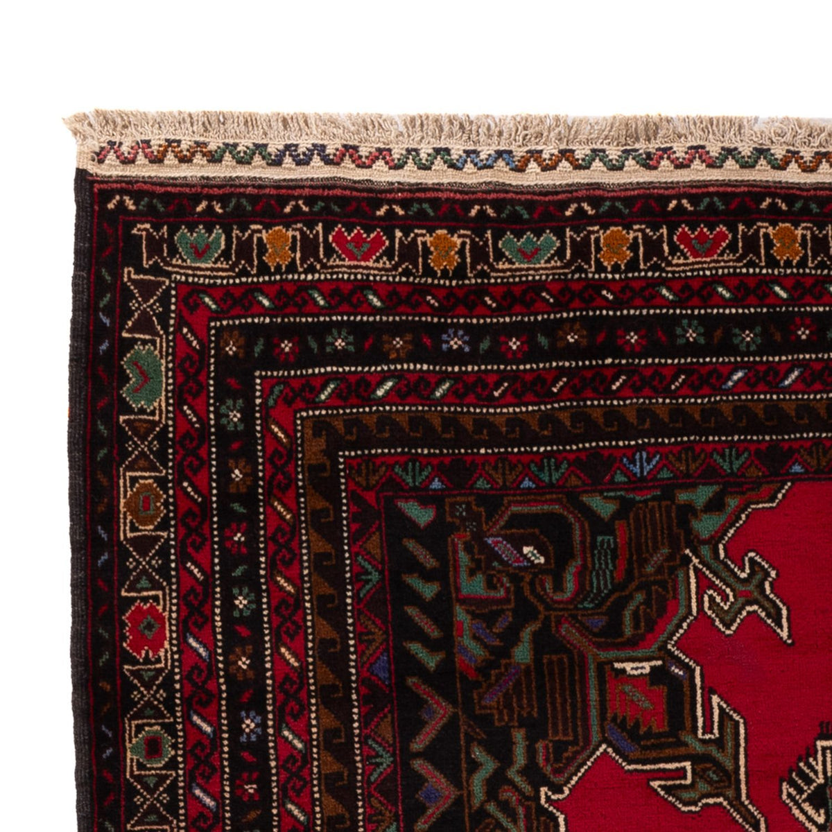 Belutsch Rug - 215 x 116 cm - red