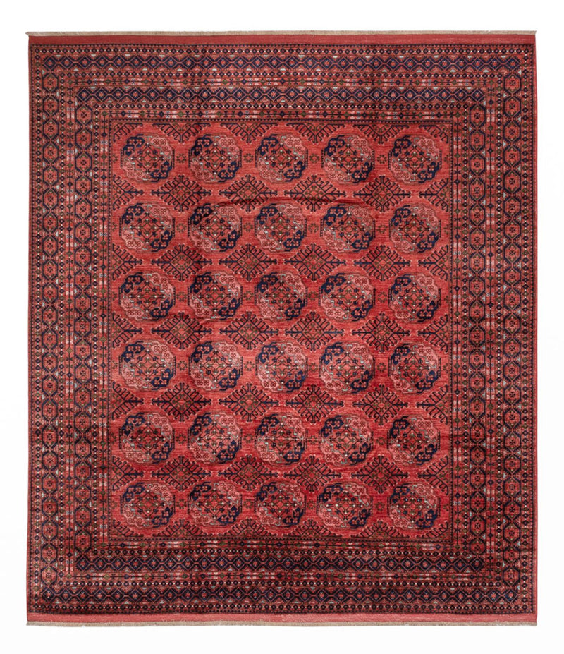 Afghan Rug - Bukhara - 404 x 351 cm - red