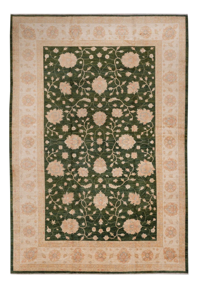 Ziegler Rug - 440 x 308 cm - green