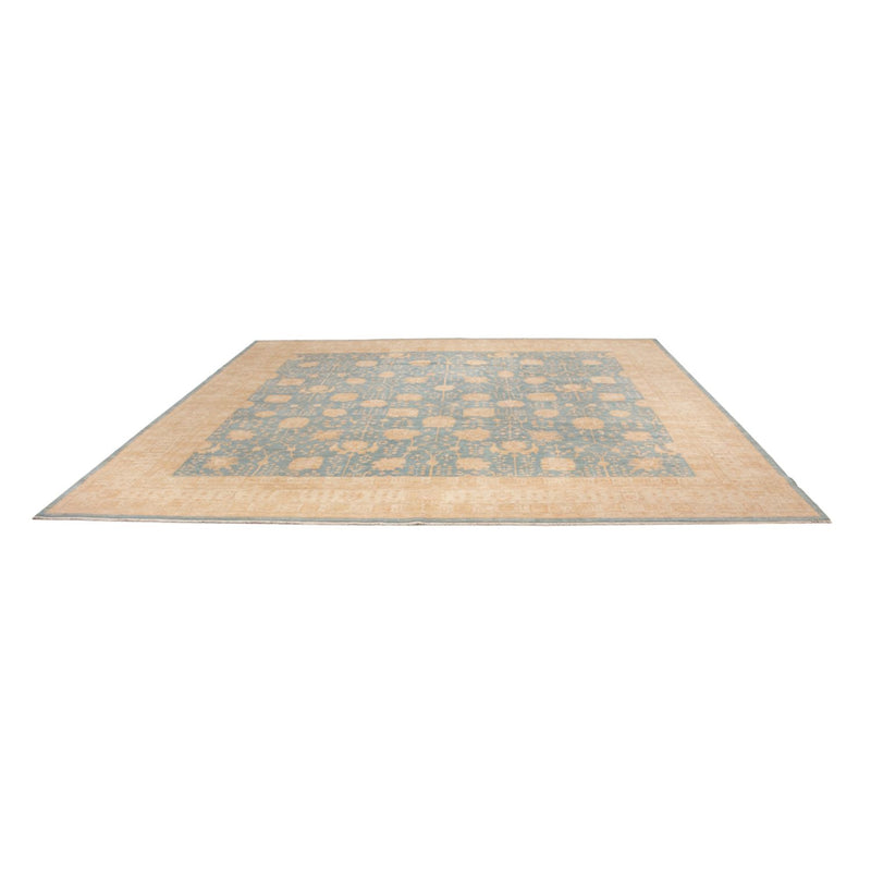 Ziegler Rug square  - 389 x 399 cm - light blue