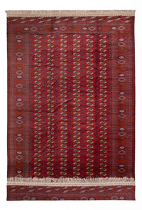 Afghan Rug - Bukhara - 505 x 308 cm - red