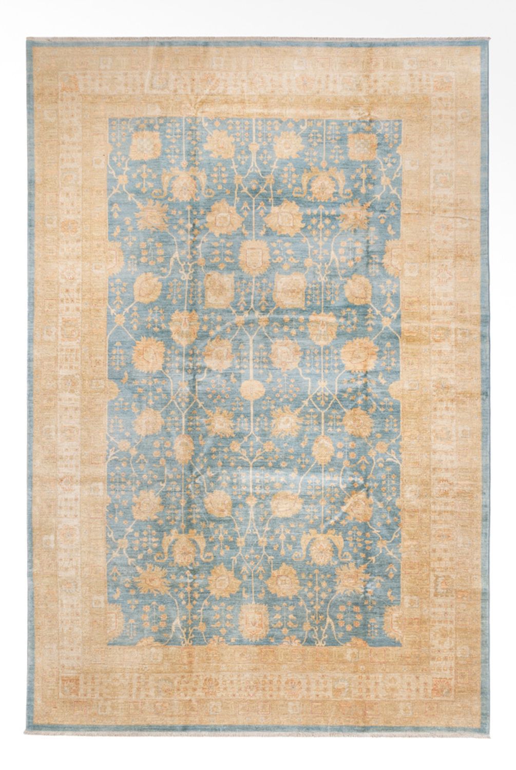 Ziegler Rug - 440 x 304 cm - light blue