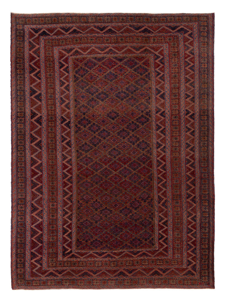 Kelim Rug - Oriental - 271 x 202 cm - red