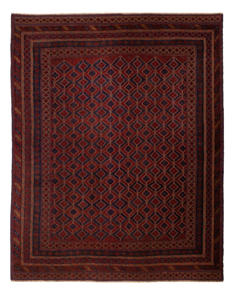 Kelim Rug - Oriental - 273 x 218 cm - red