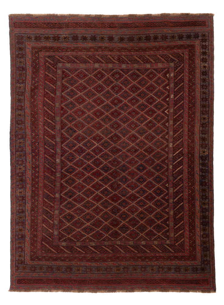 Kelim Rug - Oriental - 284 x 207 cm - red