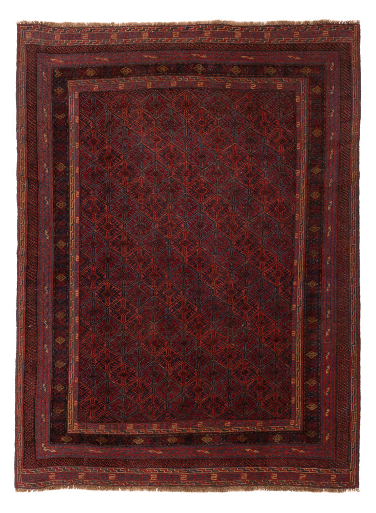Kelim Rug - Oriental - 264 x 200 cm - red