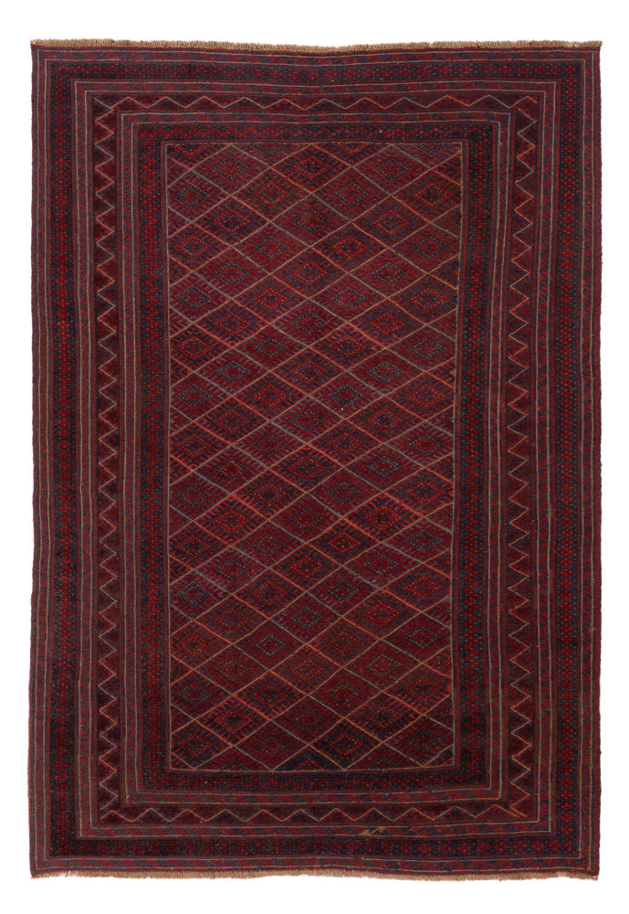 Kelim Rug - Oriental - 279 x 195 cm - red