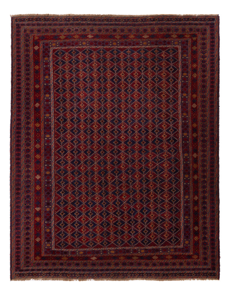 Kelim Rug - Oriental - 265 x 209 cm - red