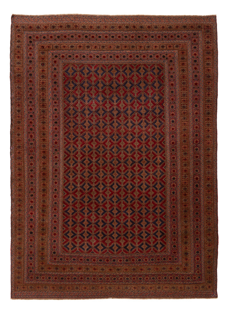 Kelim Rug - Oriental - 272 x 202 cm - red