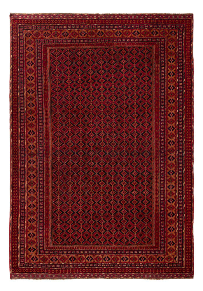 Kelim Rug - Oriental - 291 x 201 cm - red