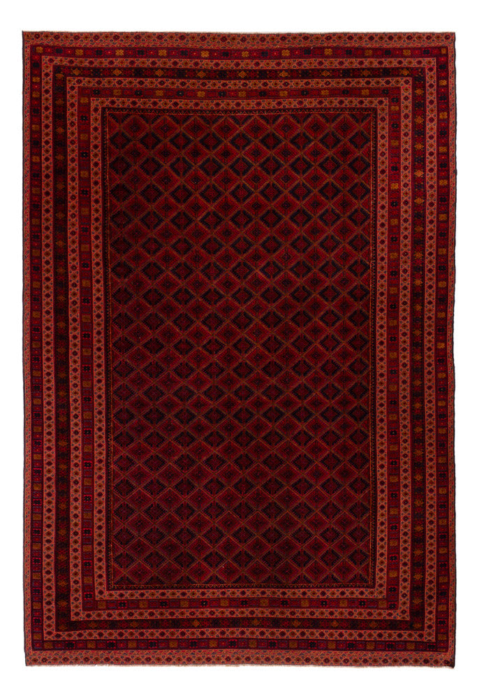 Kelim Rug - Oriental - 301 x 210 cm - red