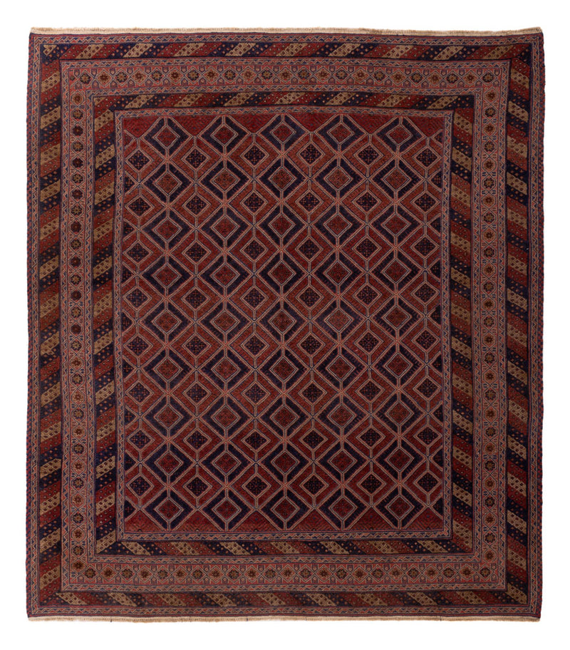 Kelim Rug - Oriental - 243 x 214 cm - red