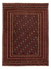 Afghan Kilim Rug 198x270cm - Rectangle / Red / 198 x 270 cm Rectangle