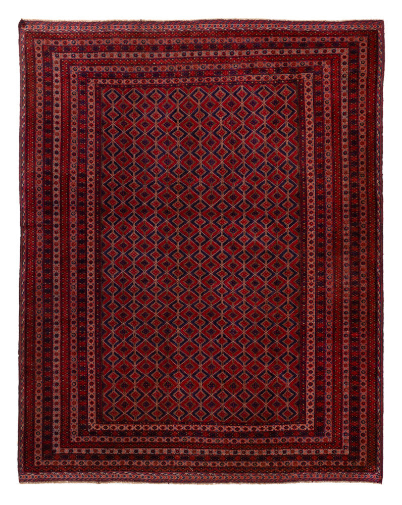 Kelim Rug - Oriental - 267 x 212 cm - red