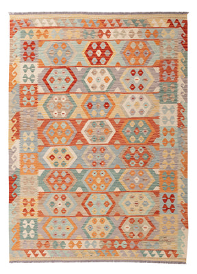 Kelim Rug - Splash - 237 x 171 cm - colorful