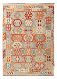 Kelim Rug - Splash - 237 x 171 cm - colorful