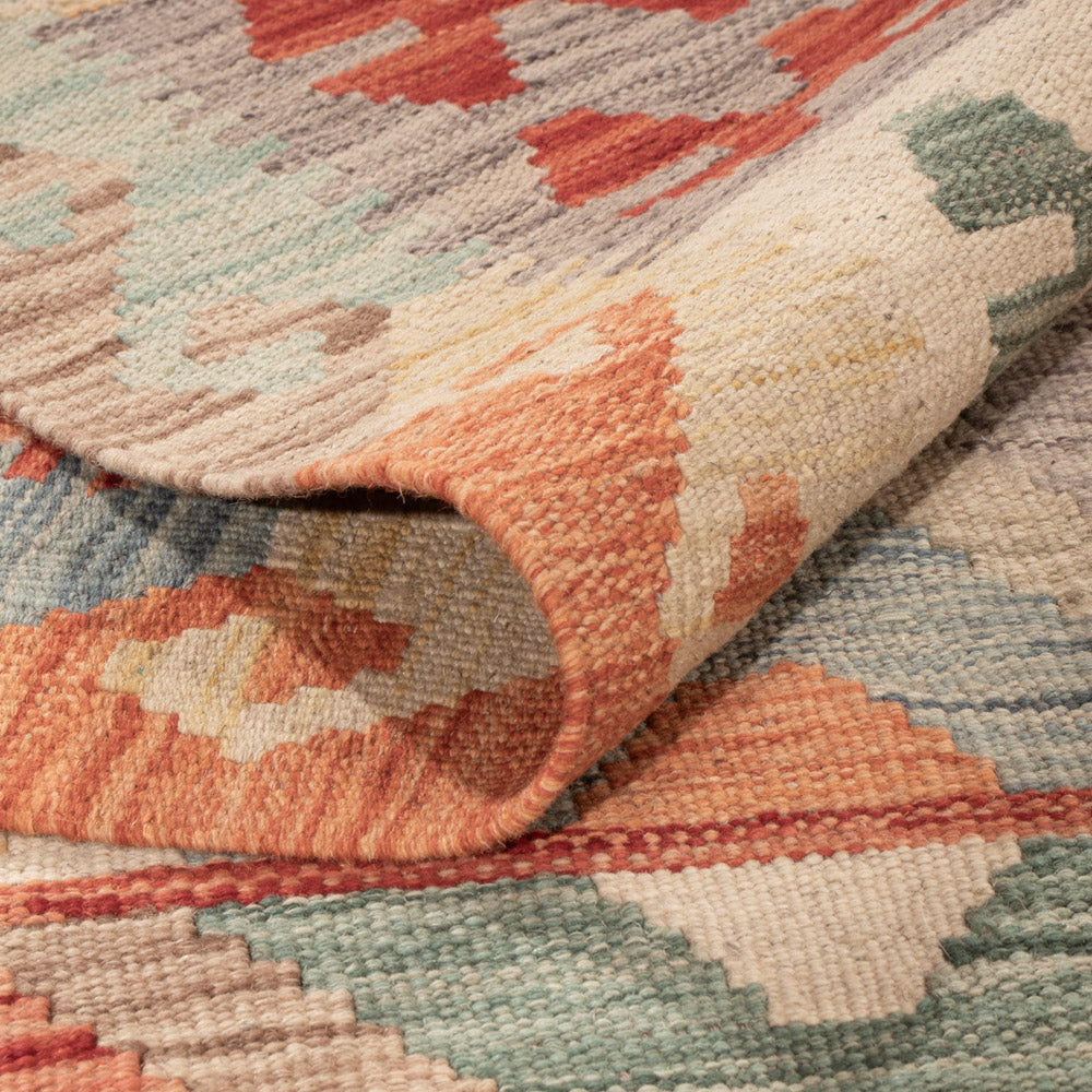 Kelim Rug - Splash - 237 x 171 cm - colorful