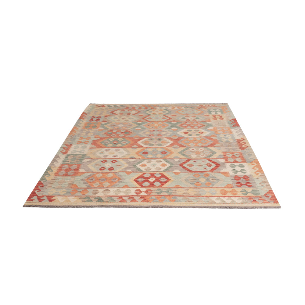 Kelim Rug - Splash - 237 x 171 cm - colorful