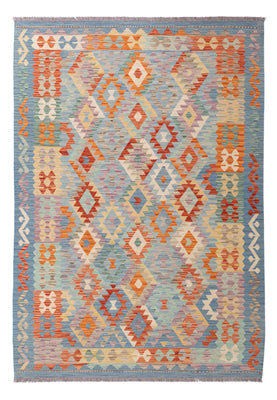 Kelim Rug - Splash - 247 x 170 cm - colorful