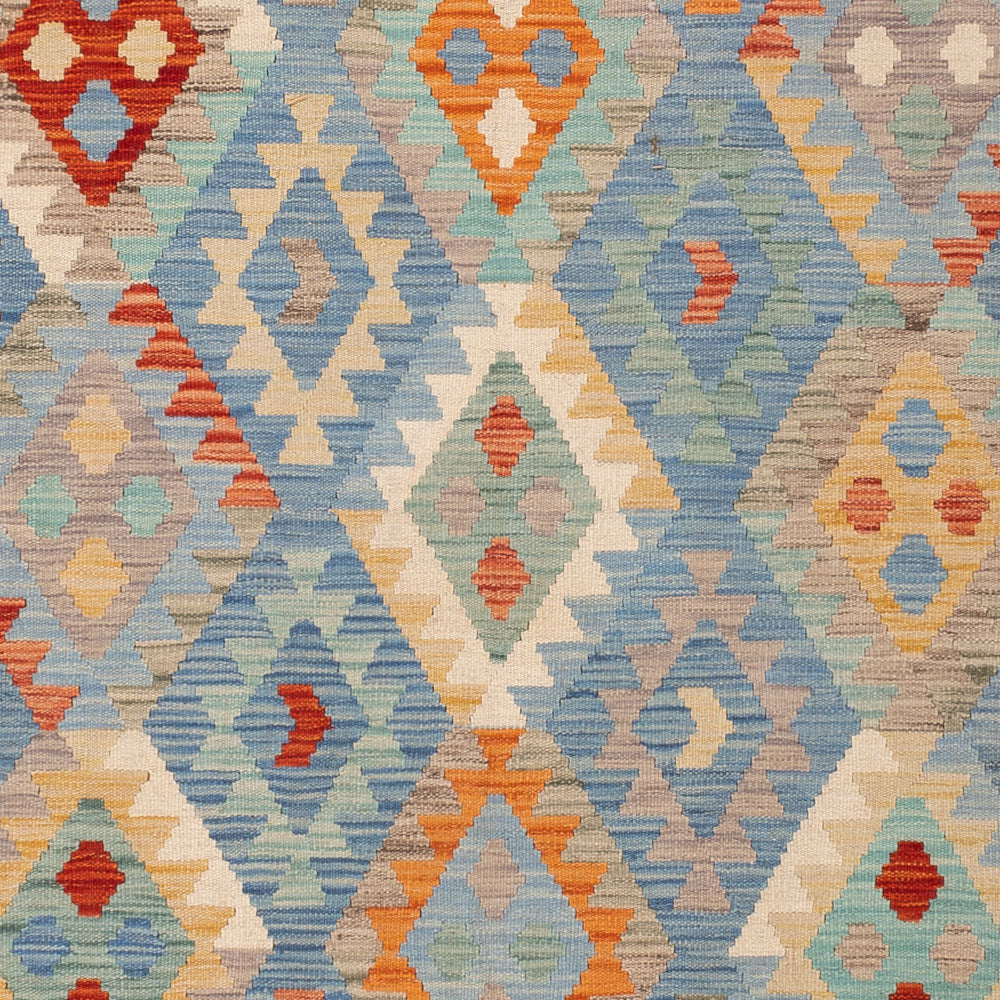 Kelim Rug - Splash - 246 x 173 cm - colorful